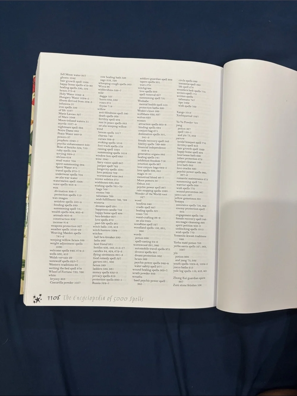 Encyclopedia of 5,000 Spells — Purple Hardcover Reference